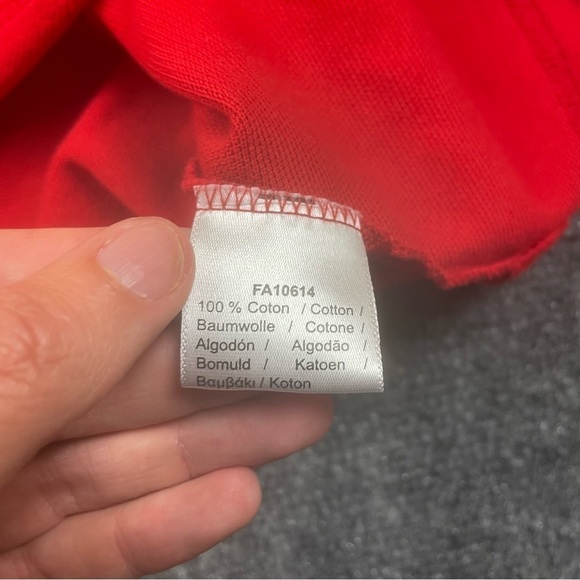 LACOSTE Men’s Red Short Sleeved Polo Shirt Slim Fit size: XXL - Picture 4 of 7